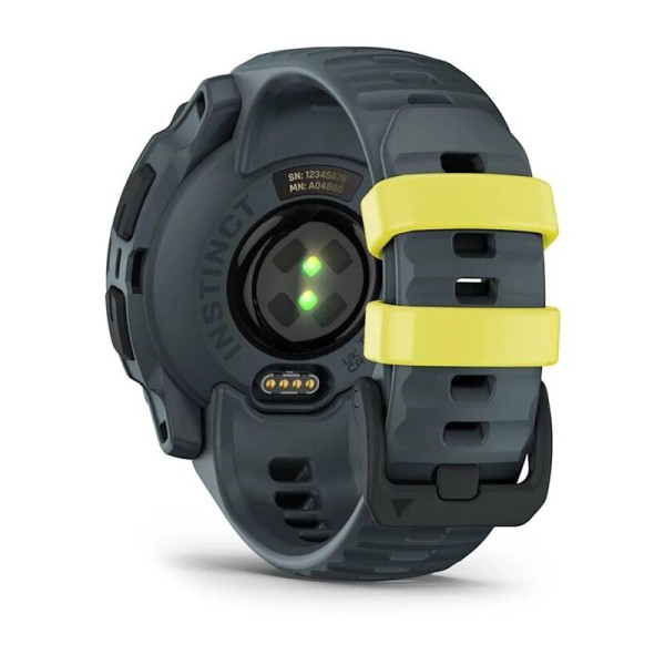 Смарт-часы Garmin Instinct E, 40 мм, Bluetooth, Electric Lime with Twilight Band, Лаймовый с серым ремешком