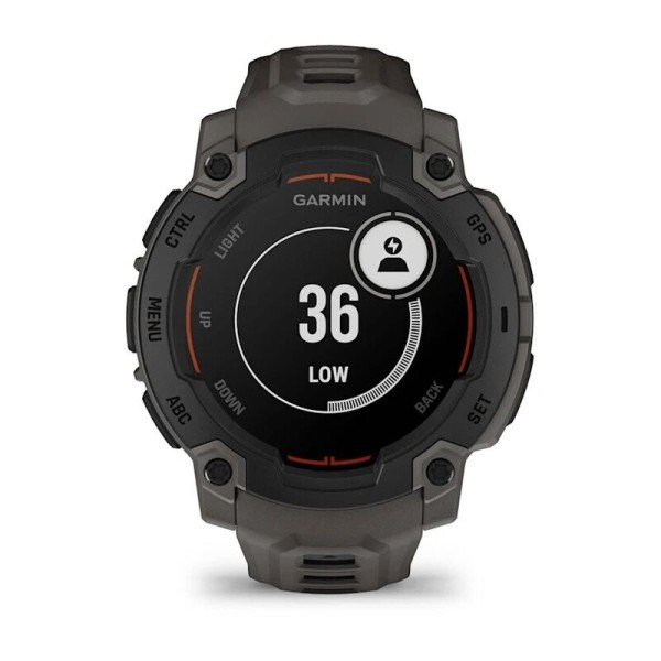 Смарт-часы Garmin Instinct E, 45 мм, Bluetooth, Black Charcoal, Черный угольный