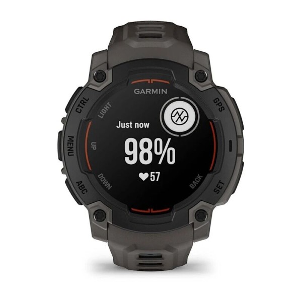 Смарт-часы Garmin Instinct E, 45 мм, Bluetooth, Black Charcoal, Черный угольный