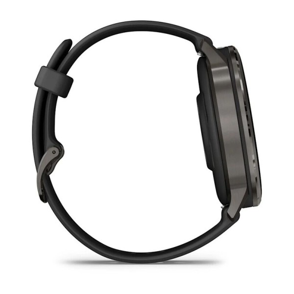 Смарт-часы Garmin Venu 4, 45 мм, Bluetooth, Slate Black, черный