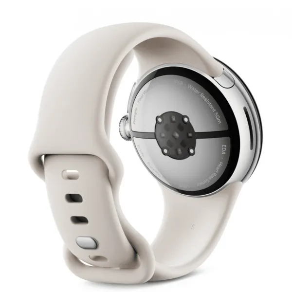 Смарт-часы Google Pixel Watch 3, 41mm, Wi-Fi, Polished Silver, серебристый