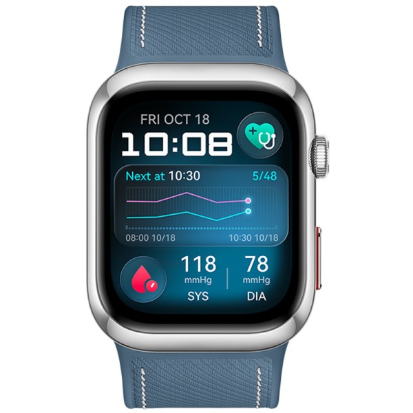 Смарт-часы Huawei Watch D2, 48 мм, Bluetooth, синий