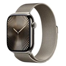 Смарт-часы Apple Watch Series 10 (M/L), 46 мм, Bluetooth, Natural Titanium, натуральный титан