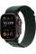 Смарт-часы Apple Watch Ultra 2, 49 мм, LTE, Black, черный титановый корпус с ремешком Dark Green Alpine Loop (M)