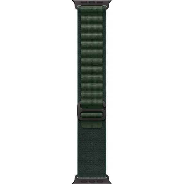 Смарт-часы Apple Watch Ultra 2, 49 мм, LTE, Black, черный титановый корпус с ремешком Dark Green Alpine Loop (M)