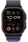 Смарт-часы Apple Watch Ultra 2 2024, 49 мм, LTE, Black Titanium Case with Navy Alpine Loop (L), черный титан с темно-синим ремешком
