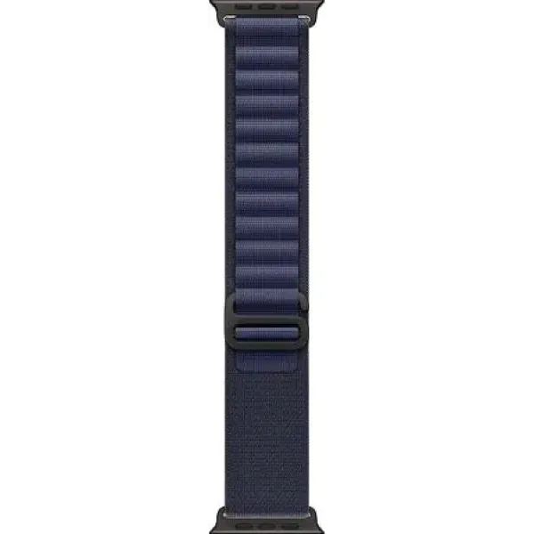 Смарт-часы Apple Watch Ultra 2 2024, 49 мм, LTE, Black Titanium Case with Navy Alpine Loop (L), черный титан с темно-синим ремешком