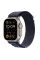 Смарт-часы Apple Watch Ultra 2, 49 мм, LTE, Natural Titanium, титановый корпус натурального цвета с ремешком Navy Alpine Loop (S)