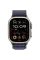 Смарт-часы Apple Watch Ultra 2, 49 мм, LTE, Natural Titanium, титановый корпус натурального цвета с ремешком Navy Alpine Loop (S)