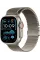 Смарт-часы Apple Watch Ultra 2 2024, 49 мм, LTE, Natural Titanium Case with Natural Titanium Milanese Loop (L), серый титан с серым титановым ремешком