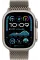 Смарт-часы Apple Watch Ultra 2 2024, 49 мм, LTE, Natural Titanium Case with Natural Titanium Milanese Loop (L), серый титан с серым титановым ремешком