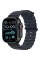 Смарт-часы Apple Watch Ultra 2 2024, 49 мм, LTE, Black Titanium Case with Navy Ocean Band, черный титан с темно-синим ремешком