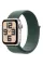 Смарт-часы Apple Watch SE 2024 40mm, Bluetooth, Starlight/Lake Green, золотистый/зеленый