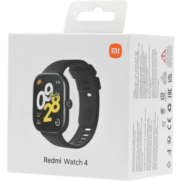 Смарт-часы Xiaomi Redmi Watch 4, черный